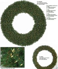 Large Virginia Pine Wreaths