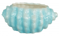 8 3/4" Ceramic Seashell Planter, case of 12