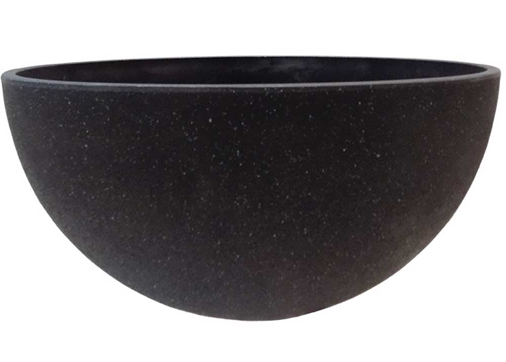 13" Round CERAMIX Bowl Planter, case of 8