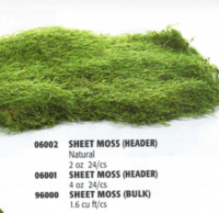 SCHU-Sheet Moss, Bulk, 1.6 Cu Ft