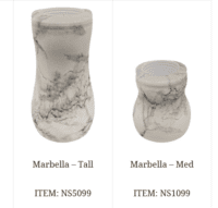 Fitz Design "Marbella" Spill-Proof Vase Series