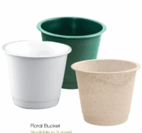 Plastic Flower Pot Cover Series, Select from 3 sizes