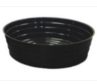Black Plastic Deep Plant Saucer Series